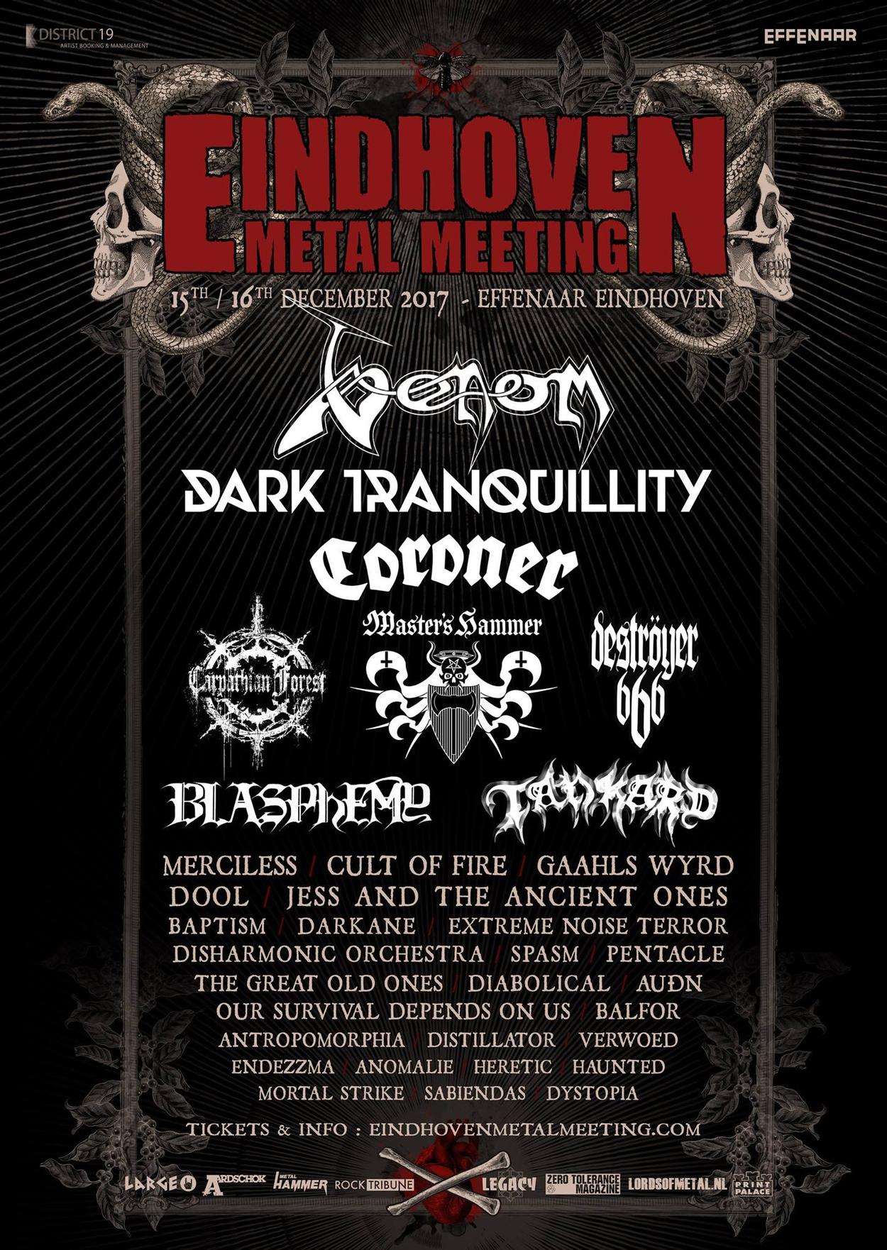 venom black metal eindhoven metal meeting 2017