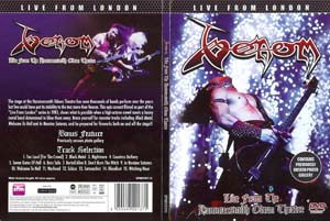 venom live from london dvd