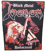 venom black metal backpatch rare