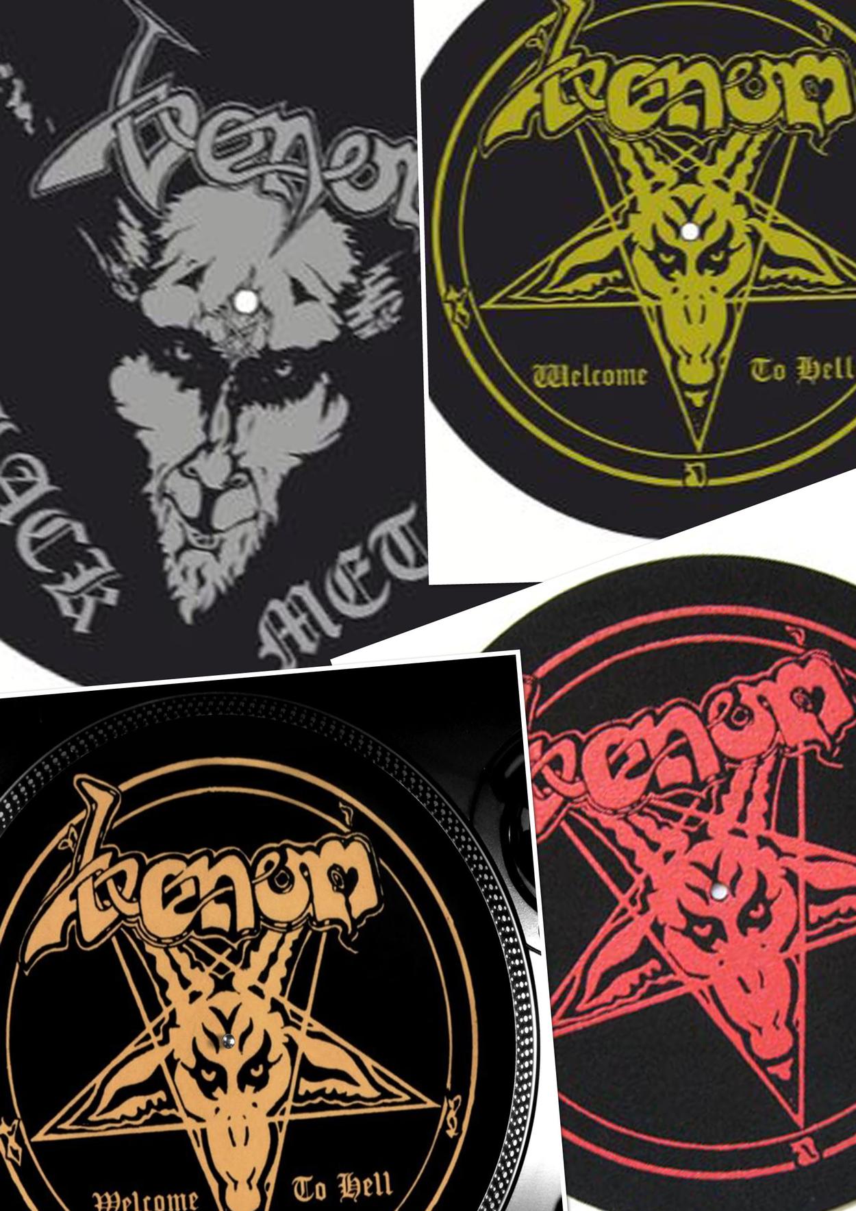 venom black metal collection homepage slipmats