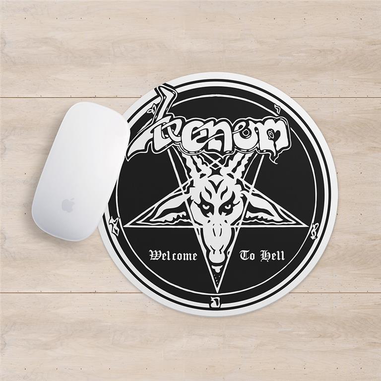 venom black metal collection mousepad