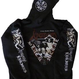 venom black metal collection homepage legions zipper hoddie