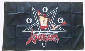 venom black metal poster flag