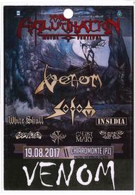 venom black metal collection homepage backtage pass