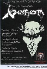 venom black metal metal black advert