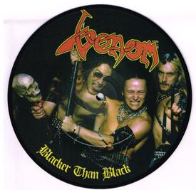 Venom Blacker Than Black bootleg vinyl black metal