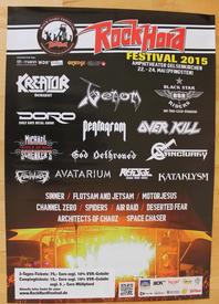 venom black metal rock hard festival 2015 poster