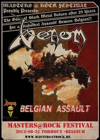 venom black metal tour posters