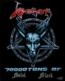venom black metal 70 000 tons of metal