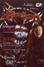 venom black metal south america poster 2009