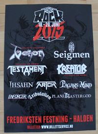 venom tons of rock poster norway 2015