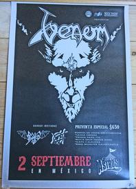 venom black metal mexico poster 2016
