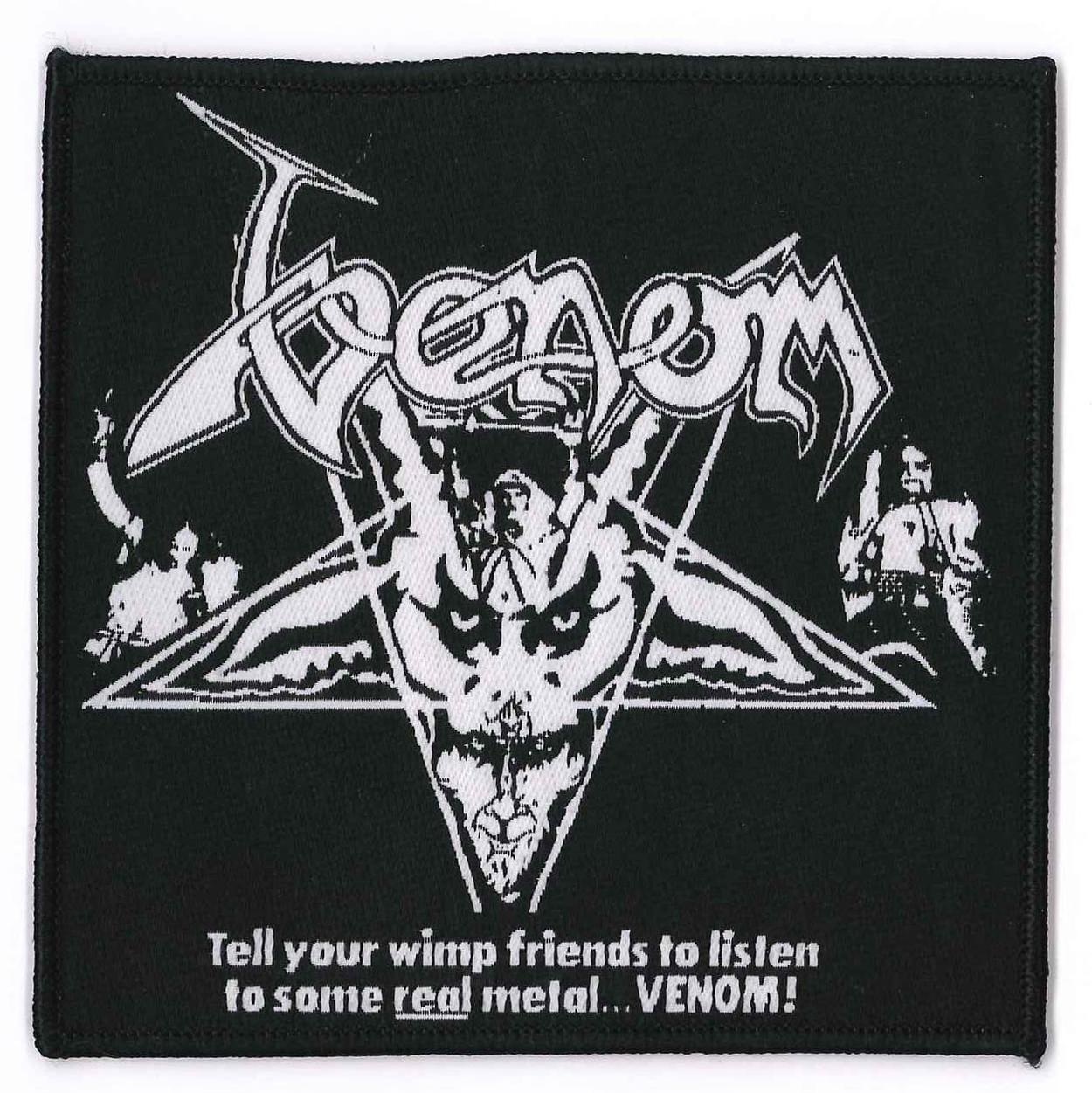 venom black metal collection patch rare