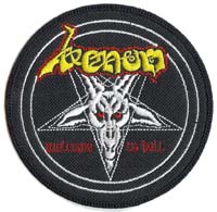 venom black metal collection patch